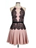 BCBGMAXAZRIA Pink Cocktail Dress Size 10 - photo 1
