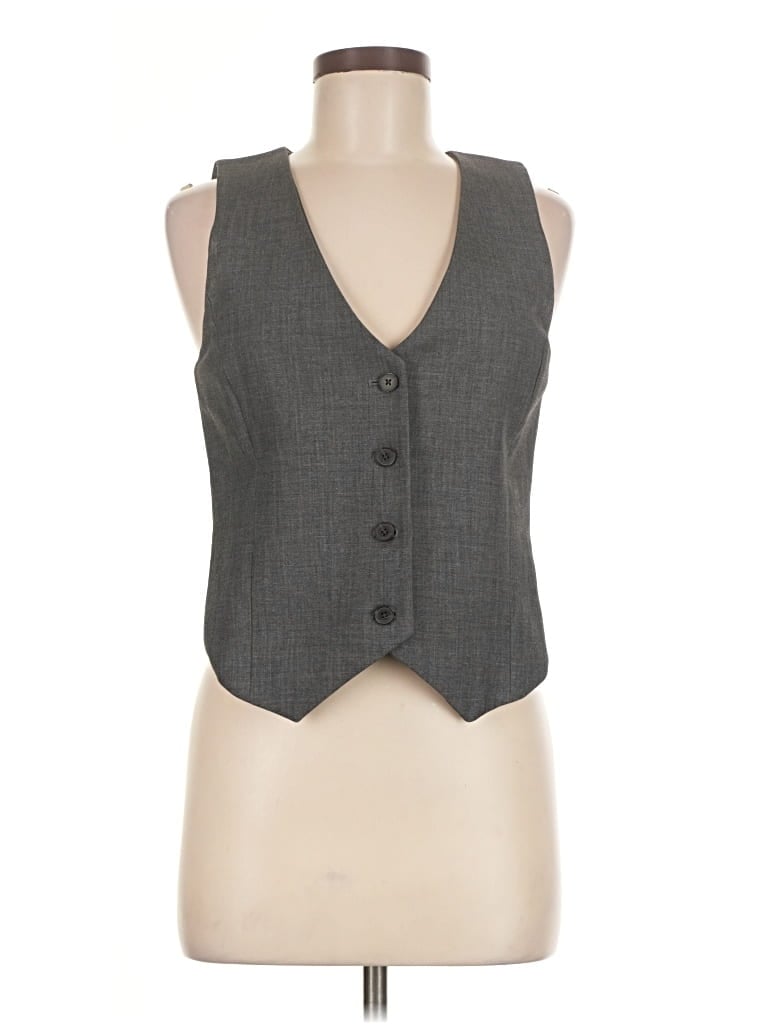 Pre-owned Babaton Vest In Gray