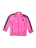 Adidas 100% Polyester Pink Track Jacket 12-18 MO / 18 MO - photo 1