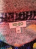 Kenzo 100% Laine (wool) Print Blue Wool Pullover Sweater Size M - photo 4