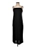 H&M 100% Polyester Solid Black Casual Dress Size S - photo 1