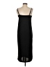 H&M 100% Polyester Solid Black Casual Dress Size S - photo 2