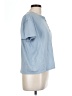 Assorted Brands 100% Cotton Blue Short Sleeve Henley Size L - photo 4