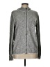 Express Solid Gray Zip Up Hoodie Size L (estimated) - photo 1