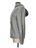 Express Solid Gray Zip Up Hoodie Size L (estimated) - photo 5