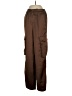 DG^2 by Diane Gilman 100% Polyester Brown Cargo Pants Size 0 - photo 1