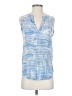 Bella Dahl 100% Rayon Blue Sleeveless Blouse Size XS - photo 1