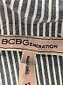 BCBGeneration 100% Rayon Gray Short Sleeve Polo Size XS - photo 7