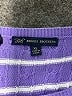 Brooks Brothers 346 100% Cotton Stripes Purple Pullover Sweater Size XL - photo 7