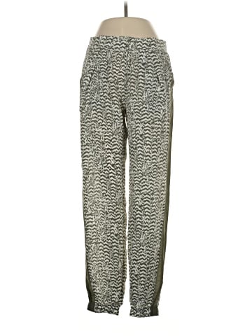 Gold Hawk Silk Pants (view 1)