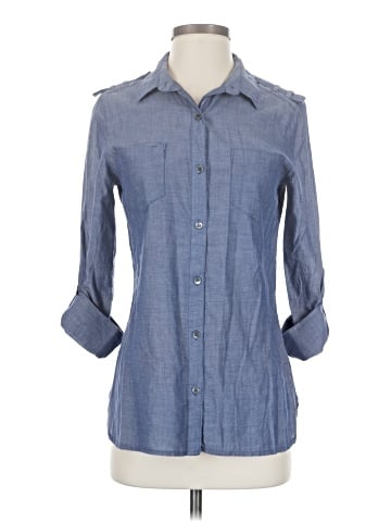 Quiksilver 3/4 Sleeve Button-Down Shirt (view 1)