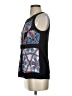 Nicole by Nicole Miller 100% Polyester Black Sleeveless Blouse Size XS - photo 5