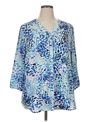 Jones New York 3/4 Sleeve Blouse (view 1)