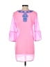Lilly Pulitzer 100% Polyester Pink 3/4 Sleeve Blouse Size XS - photo 2
