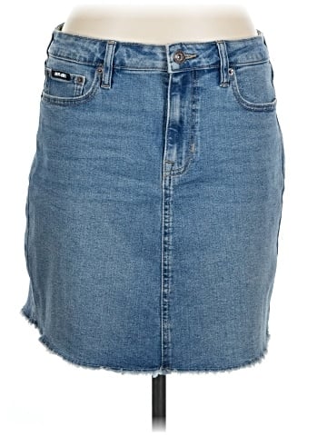 DKNY Jeans Denim Skirt (view 1)