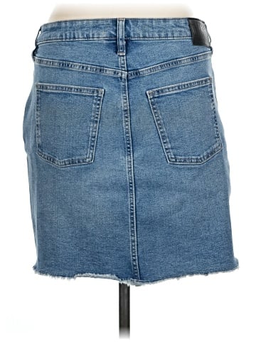 DKNY Jeans Denim Skirt (view 2)