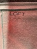 Ann Taylor LOFT Outlet Gray Short Sleeve Top Size XL - photo 7