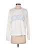 Happily Grey White Sweatshirt Size S - photo 1