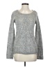 Avaleigh Chevron-herringbone Gray Pullover Sweater Size S - photo 1