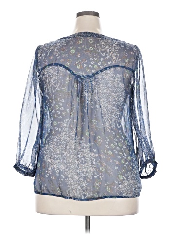 Lucca Couture 3/4 Sleeve Blouse (view 2)