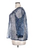 Lucca Couture 100% Polyester Silver 3/4 Sleeve Blouse Size XXL - photo 5