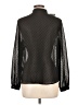 H&M 100% Polyester Black Long Sleeve Blouse Size 10 - photo 2