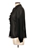 H&M 100% Polyester Black Long Sleeve Blouse Size 10 - photo 5