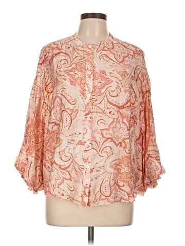 Fate 3/4 Sleeve Blouse (view 1)