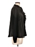 H&M 100% Polyester Black Long Sleeve Blouse Size 10 - photo 4