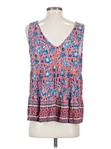 Blue Rain Sleeveless Blouse (view 2)