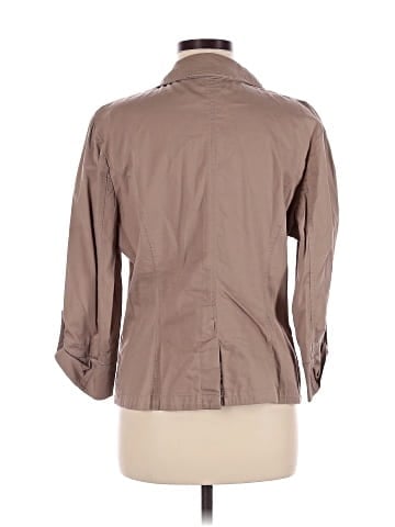 Cato 3/4 Sleeve Button-Down Shirt (view 2)