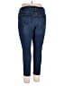 Simply Vera Vera Wang Solid Blue Jeans Size 18 - photo 2