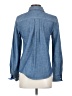 J. McLaughlin 100% Polyester Blue Long Sleeve Blouse Size XS - photo 2