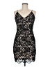 Express 100% Polyester Black Cocktail Dress Size 8 - photo 1