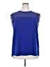 Worthington Blue Sleeveless Blouse Size 2X - photo 1