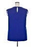 Worthington Blue Sleeveless Blouse Size 2X - photo 2