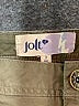 Jolt Solid Green Khaki Shorts Size 7 - photo 3