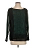 Ann Taylor 100% Polyester Green Long Sleeve Blouse Size M - photo 1