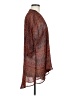Lularoe 100% Polyester Brown Kimono Size M - photo 4