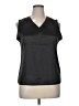 Unbranded 100% Polyester Black Sleeveless Blouse Size XL - photo 1