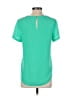 MICHAEL Michael Kors 100% Polyester Green Short Sleeve Top Size XS - photo 2