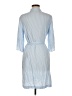 H&M 100% Viscose Blue Kimono Size 8 - photo 2