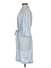H&M 100% Viscose Blue Kimono Size 8 - photo 5