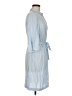 H&M 100% Viscose Blue Kimono Size 8 - photo 4