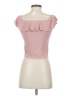 Ambiance Pink Short Sleeve Top Size S - photo 2
