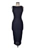 PrettyLittleThing Solid Blue Cocktail Dress Size 8 - photo 1