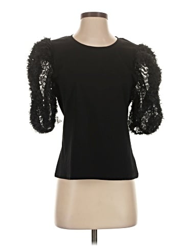 Flat White 3/4 Sleeve Top (view 1)