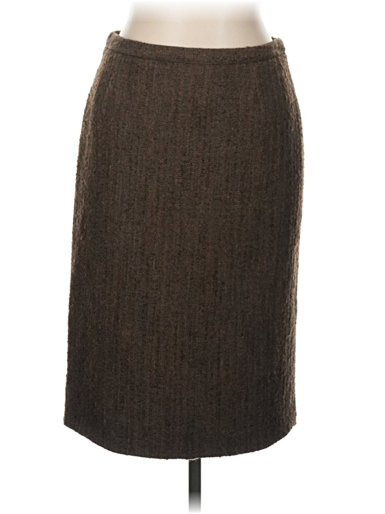 Pre-owned Luca Luca Formal Skirt In Brown