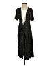 Beachgold Polka Dots Black Casual Dress Size XS - photo 1