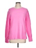 J.Crew Factory Store Solid Pink Pullover Sweater Size L - photo 1